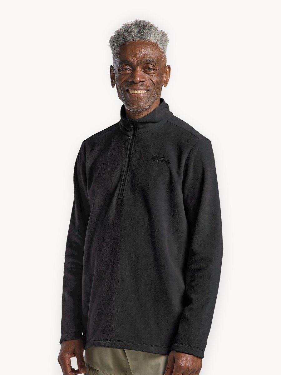 Толстовка Jack Wolfskin Taunus Hz M, размер L, , черный