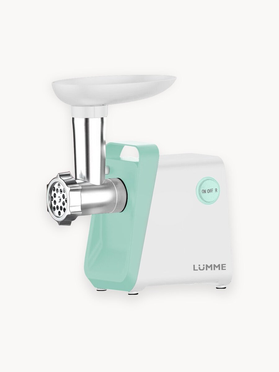 Мясорубка LUMME LU-MG2113A белый/ментол