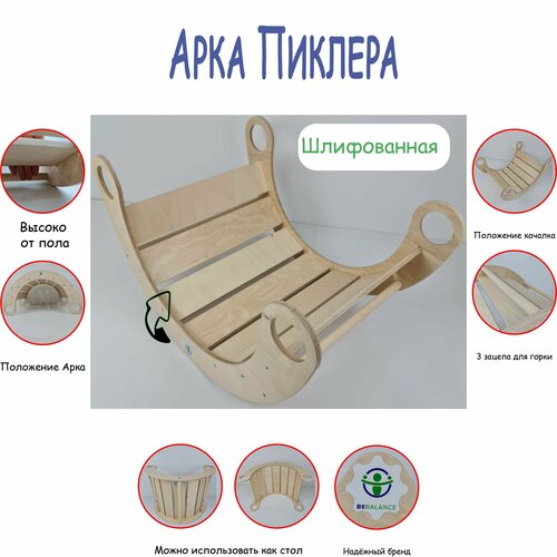 Арка качалка мостик Пиклера шлифованная 2800₽