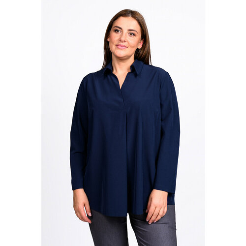 Блуза SVESTA, размер 52, синий