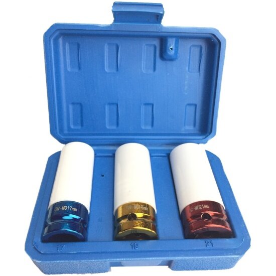 Набор ударных головок 1 2 для гайковерта для колес — купить по низкой ...