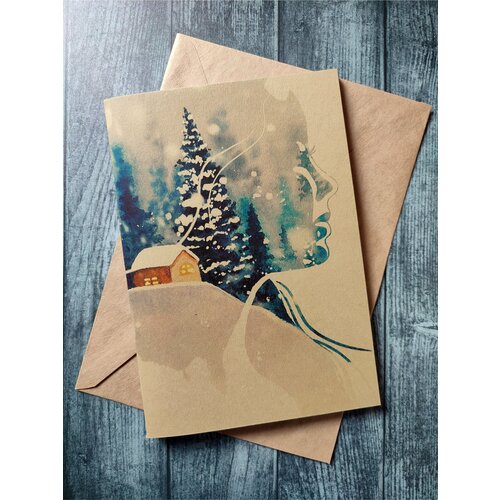 Крафт-тетрадь 36 листов без разлиновки 