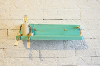 Светильник - полка Oneman Shelf Lagoon