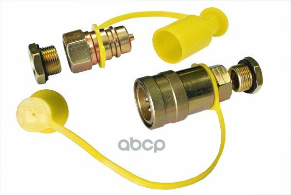 Муфта разрывная воздушн! (на прицеп) М16/М22 FER-RO желтый, с заглушкой, к-т МАЗ АТ арт. AT12370