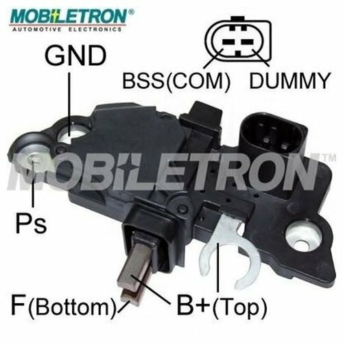 Регулятор генератора Mobiletron VR-B280, 16 V, 10,7 V