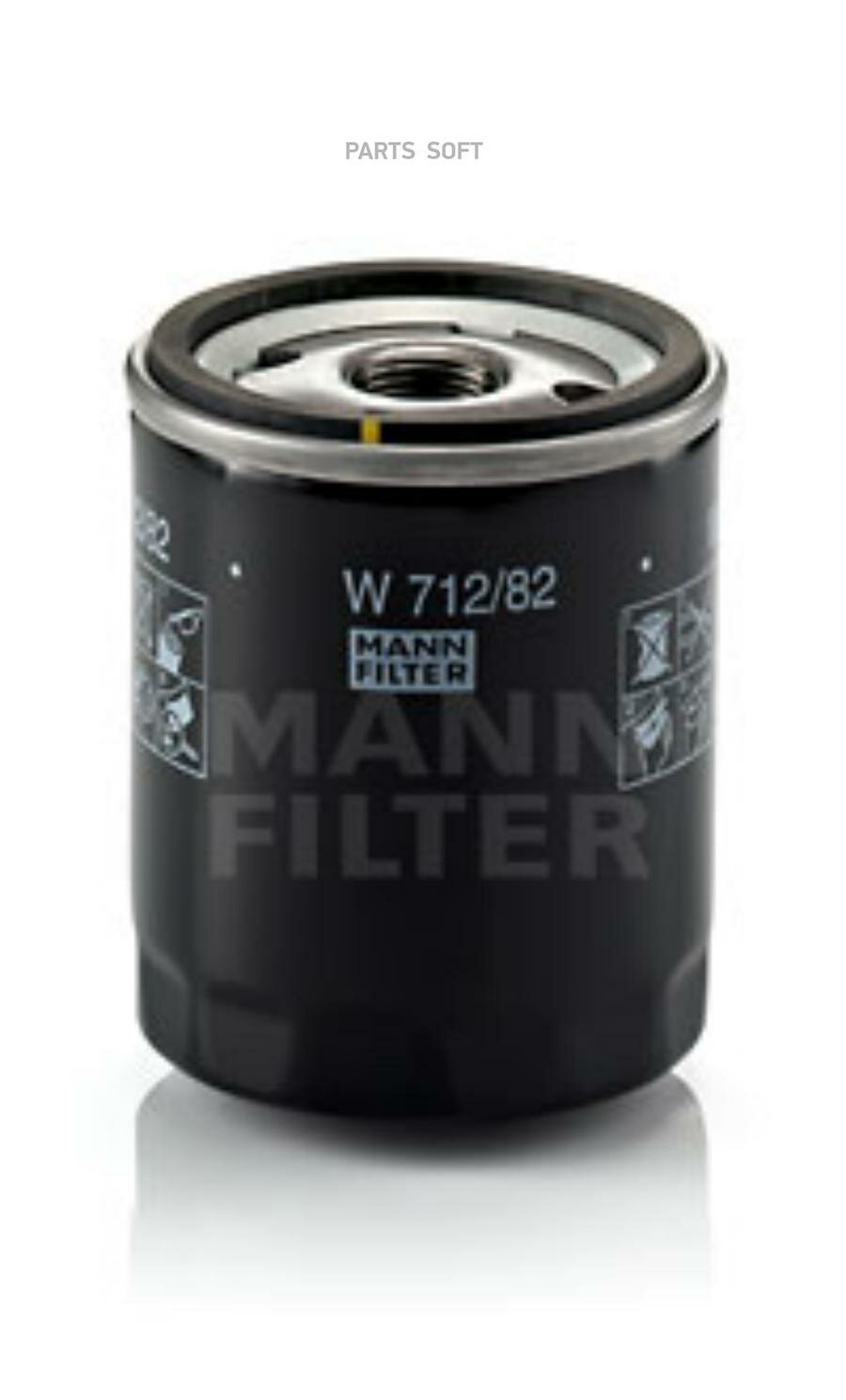 MANN-FILTER W 712/82 Фильтр масляный