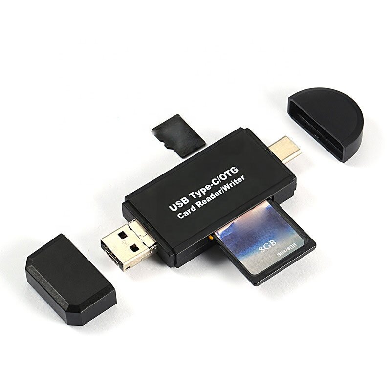 Картридер Type C - USB - Micro USB