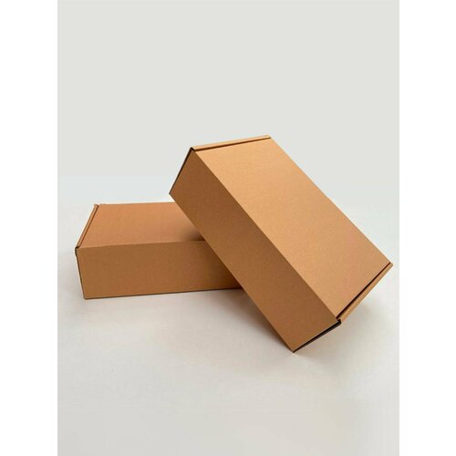 Самосборная коробка для посылок, подарков и маркетплейсов-300х200х100 мм. Марка Т12 Е. Комплект 20 штук.