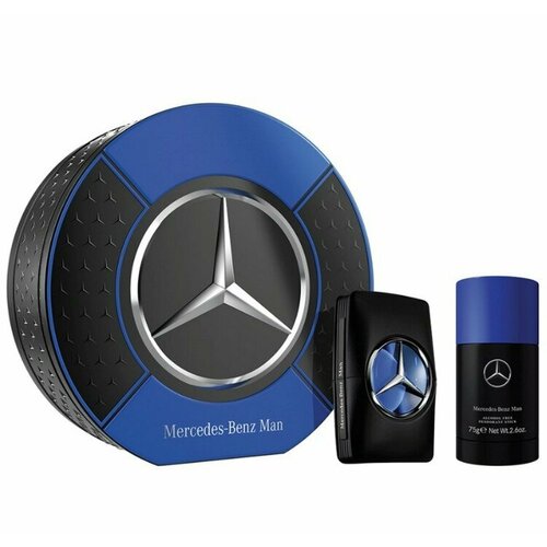 Mercedes Benz Man мужской Set туалетная вода 100 мл + Дезодорант 75 г (tin Box)