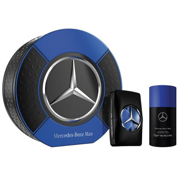 Mercedes Benz Man мужской Set туалетная вода 100 мл + Дезодорант 75 г (tin Box)