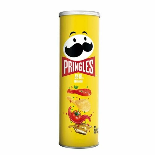 Чипсы "Pringles" Томат, 110 г, 20 штук (Китай)