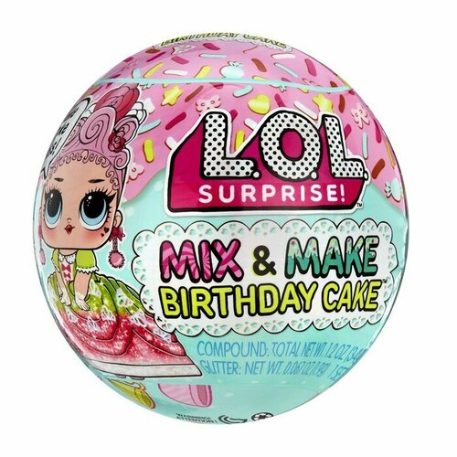 MGA Entertainment Кукла в шаре M&M Cake