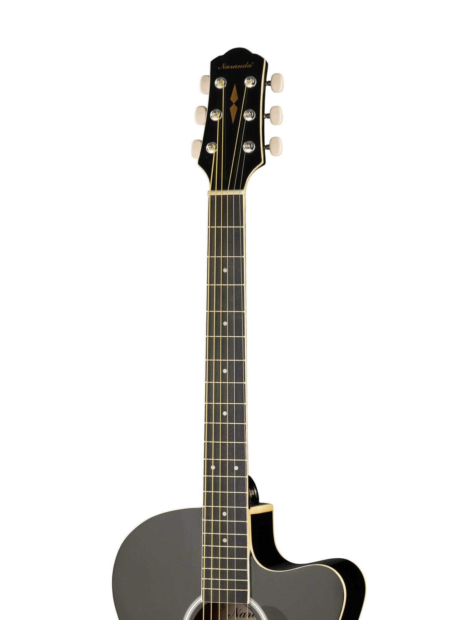 CAG240CBK Акустическая гитара с вырезом Naranda