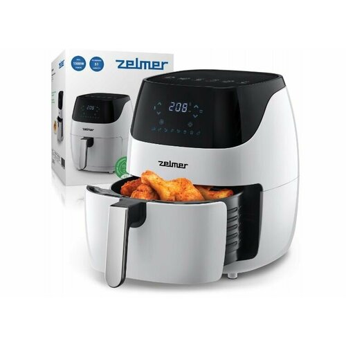 Аэрогриль Zelmer ZAF5501W 1500 Вт 5 л белый 2436000₽