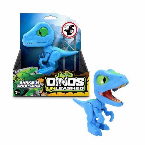 Игрушка Dino Uleashed- фигурка клацающего раптора мини