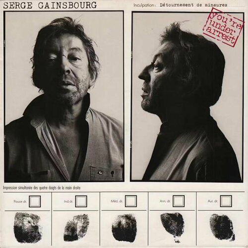 Serge Gainsbourg – You're Under Arrest serge gainsbourg – initials b b