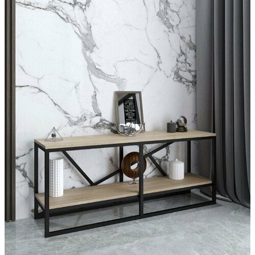 Консоль №4 ARSCOMGROUP сонома черный