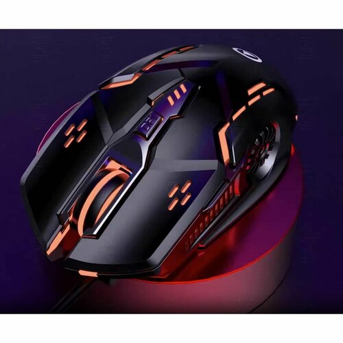 Игровая мышь для компьютеров и планшетов подходит для офиса и игр матовая черная 45900₽