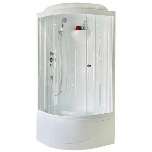 Душевая кабина 90x90x217 см Royal Bath RB90BK1-T прозрачное royal bath душевая кабина royal bath rb90bk1 t ch