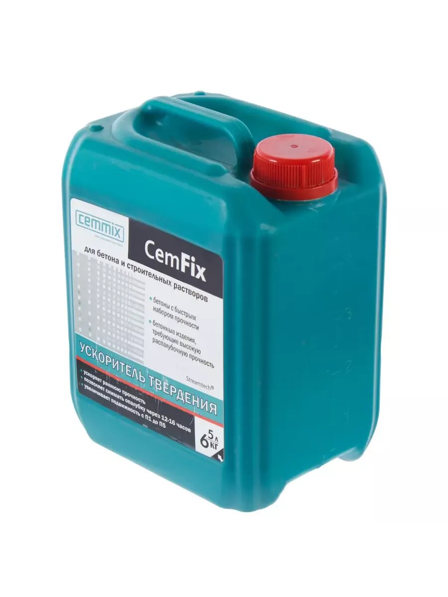 Ускоритель твердения CemFix 5 л — фото 1