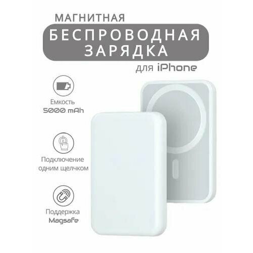 Внешний магнитный аккумулятор IPHONE Battery Pack на 5000 mah с поддержкой быстрой зарядки 109900₽