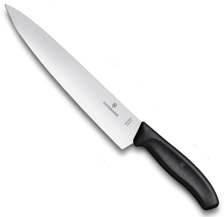 Нож разделочный Victorinox SwissClassic 22 см чёрная пластиковая рукоять 6.8003.22B