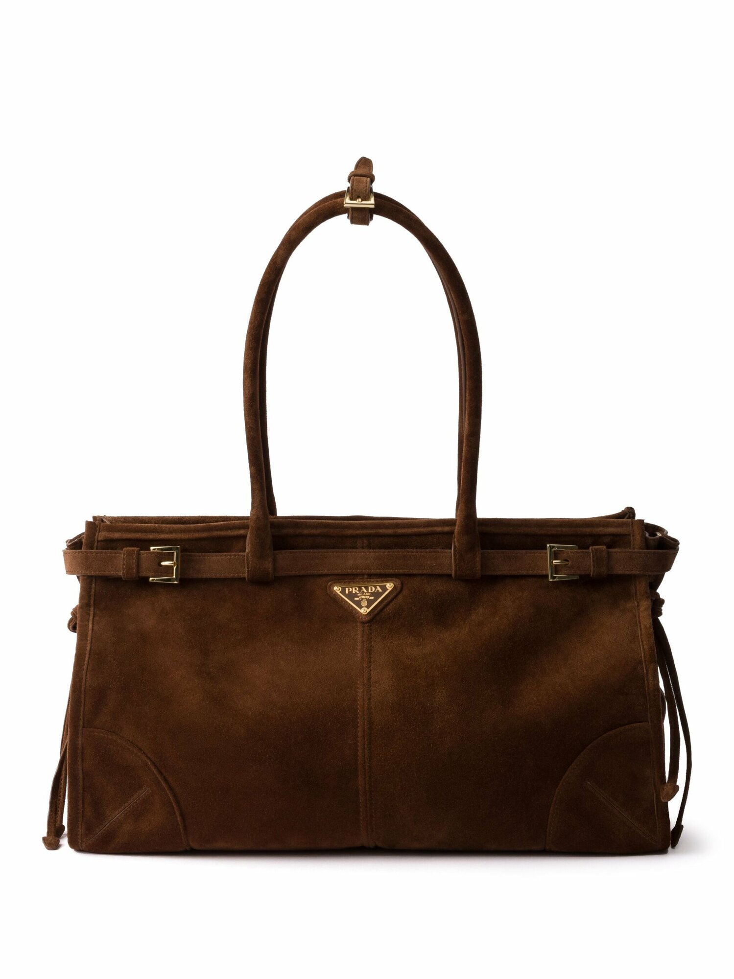 Сумка Prada Bonnie, коричневый