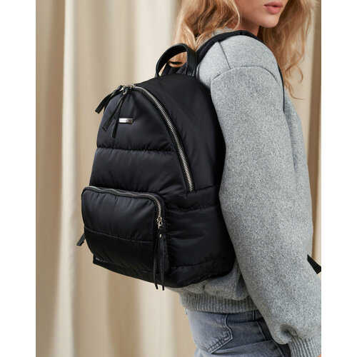 Рюкзак FABRIZIO CLUB фактура матовая чёрный 3300₽