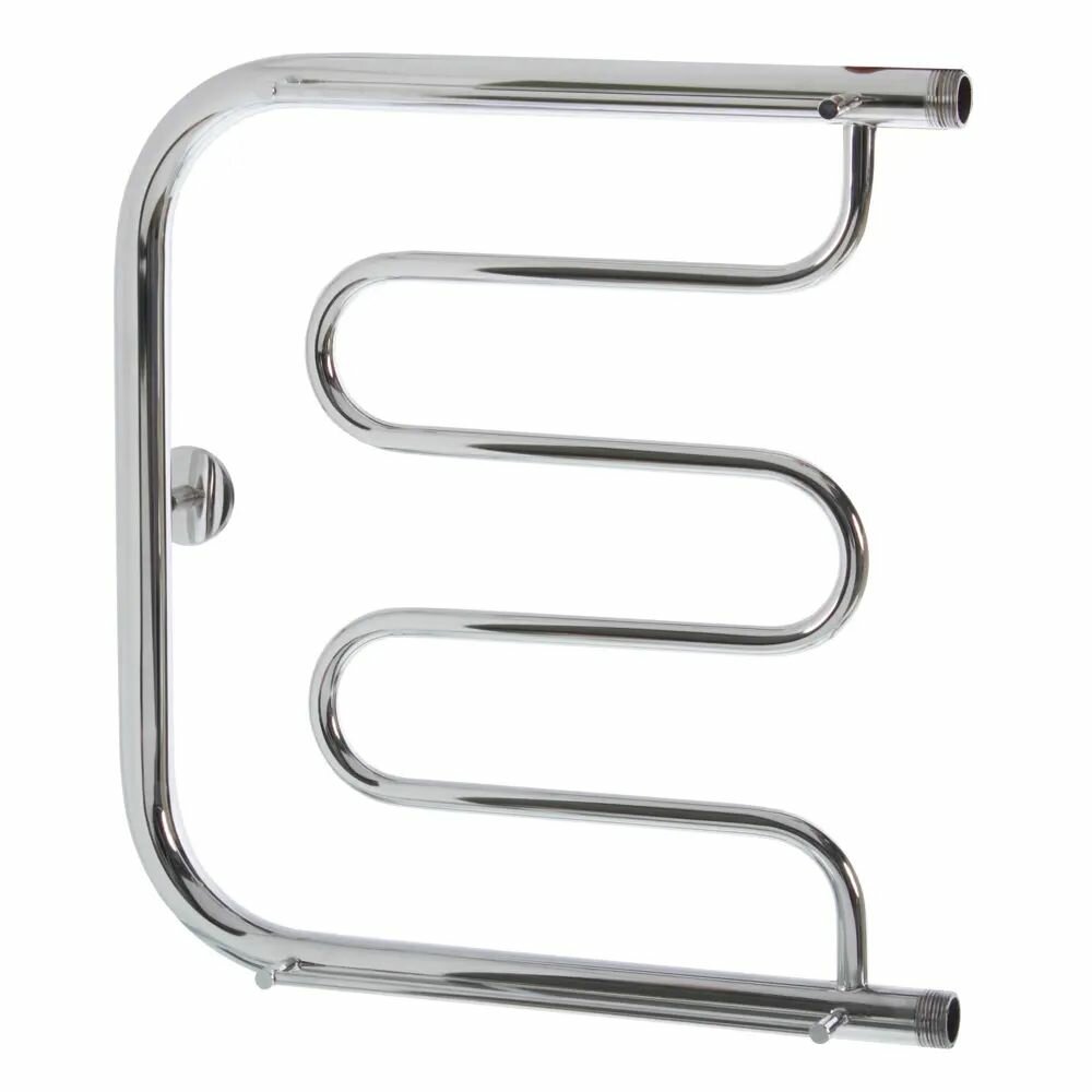 Полотенцесушитель водяной U-образный Фокстрот 50x50 см боковая подводка 1