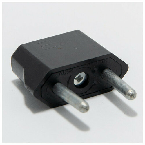 Переходник Реальная Электрика 16 А 1 гнездо цвет черный 452₽