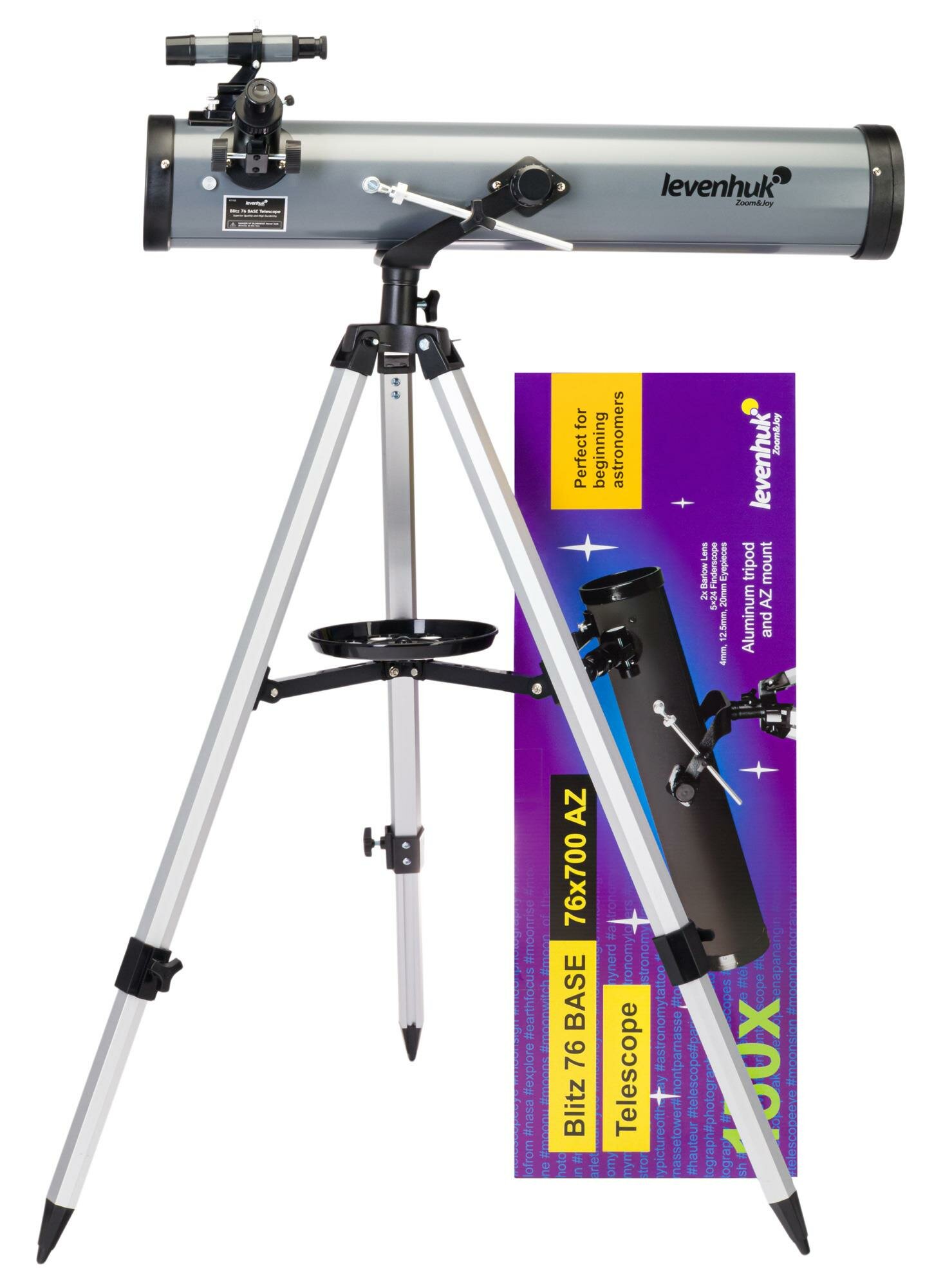 Телескоп Levenhuk Blitz 76 Base — фото 1