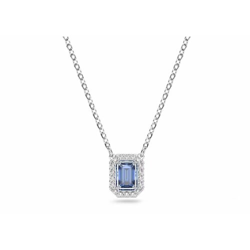Колье SWAROVSKI кристаллы Swarovski длина 38 см серебристыйсиний 5249₽