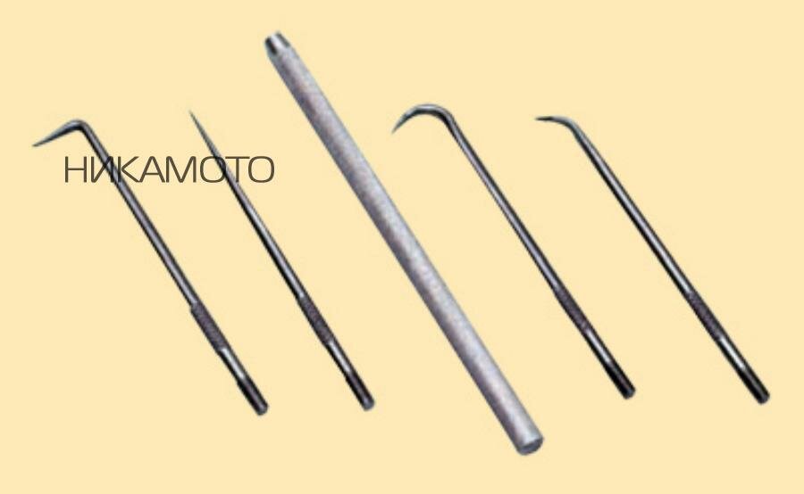 FORCE 905G6 Набор мини крючков для извлечения внутр сальников и упл. колец 5пр.