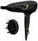 Фен для волос Rowenta Studio Dry Glow CV5836F0, 2100 Вт, черный/з...