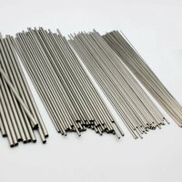 Бесшовная капиллярная трубка из нержавеющей стали, Length 250mm x 10pcs, OD0.8mm x ID0.4mm