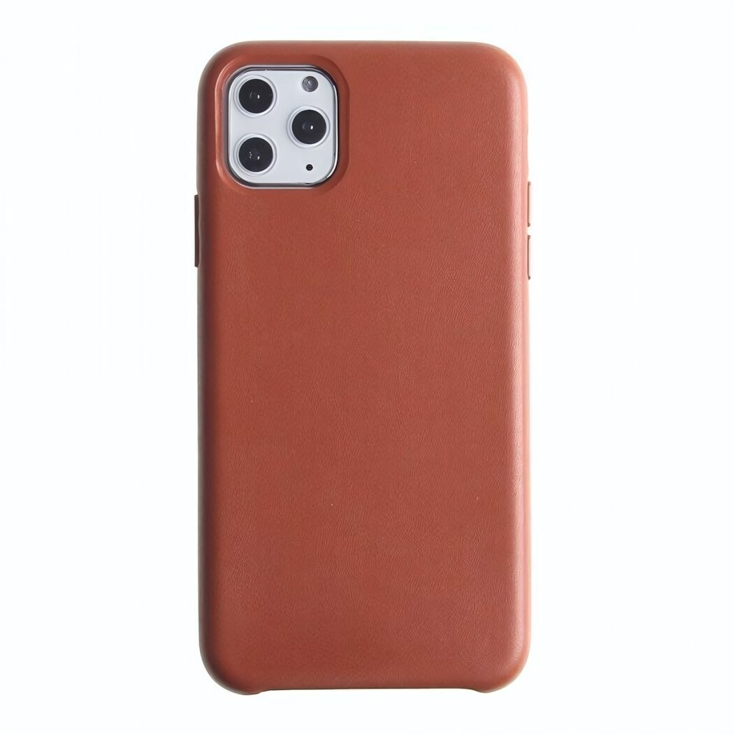 Кожаный чехол для iPhone 11 Pro Max, 012237 Бежевый