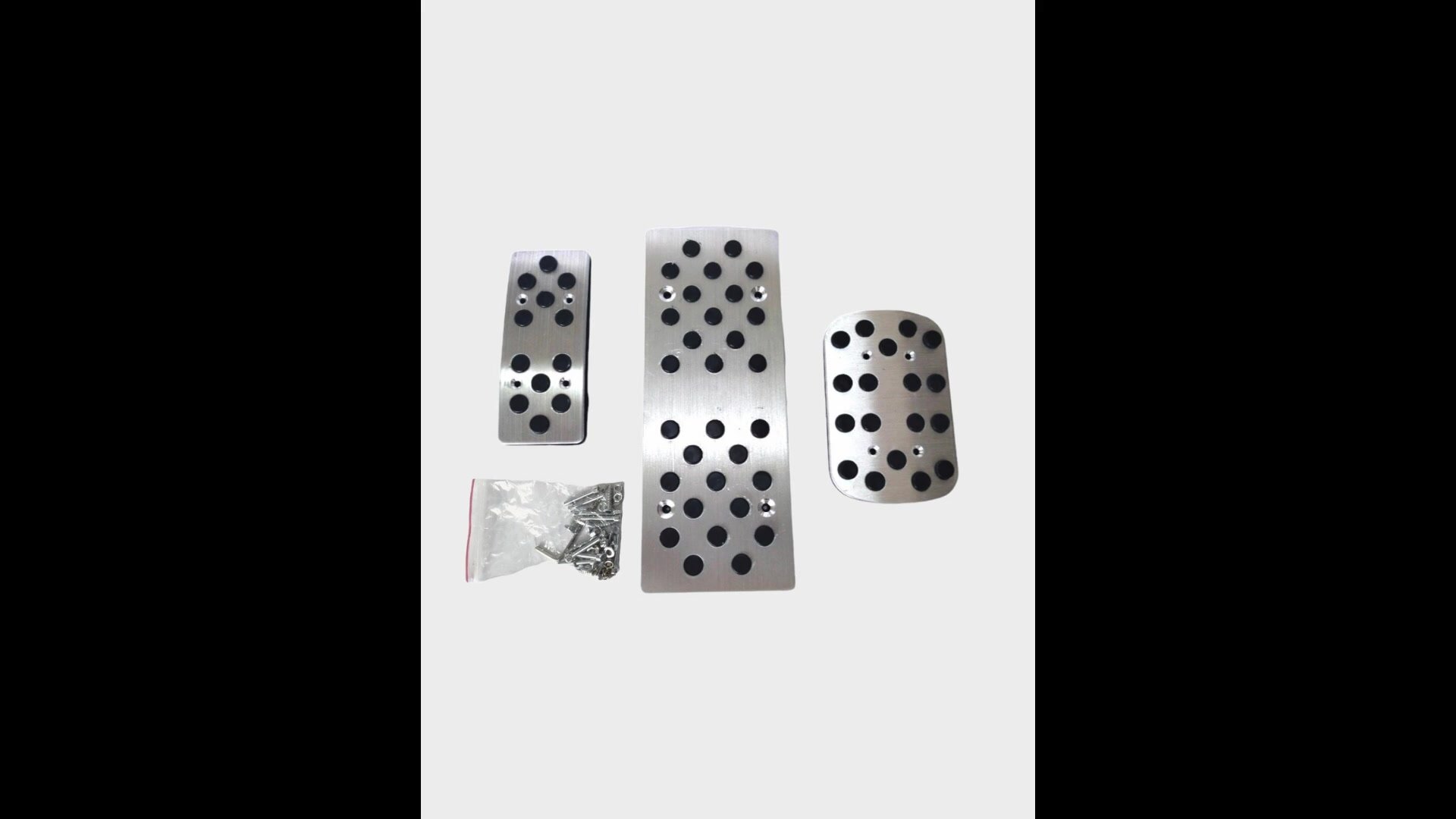 Накладки на педали для Chevrolet/Ravon Spark , автомат, комплект 3 шт — фото 1