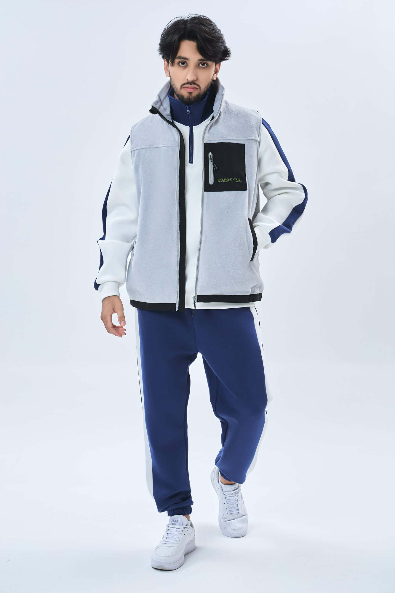 Жилет спортивный TERRA PRO, размер M, grey — фото 1