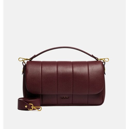 Сумка CNS - COINED IN STONE DeLorean burgundy фактура зернистая бордовый 25300₽