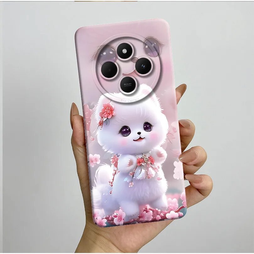 Розовый чехол для Xiaomi Poco C75 FEN-TYFEN0216
