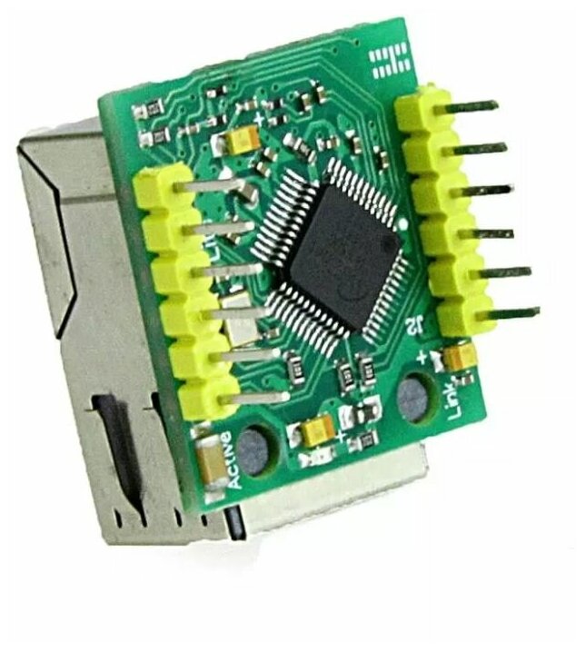 Мини модуль LAN Ethernet W5500 (USR-ES1)