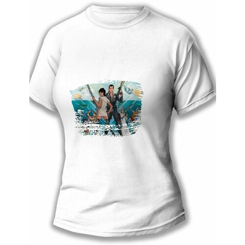 фото Футболка размер xs, белый будь на стиле