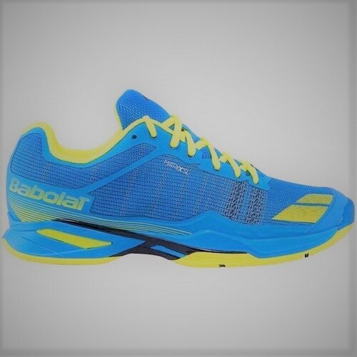 фото Теннисные кроссовки babolat jet team all court m(синий/жёлтый)us 9.5 uk9 eur43 cm27.5