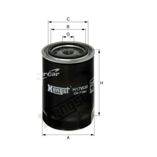 Масляный Фильтр Hengst арт. H17W30