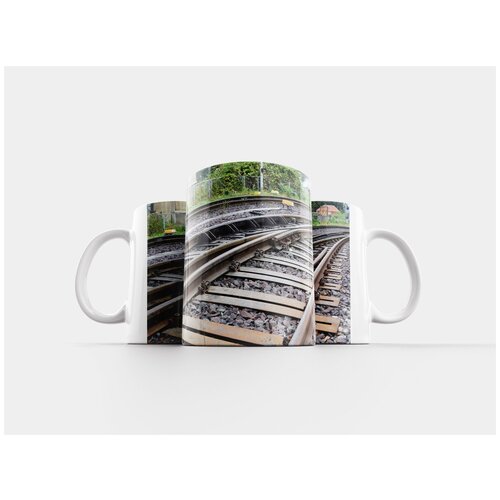 фото Кружка "треки, тренироваться, рельсы" 320 мл lotsprints