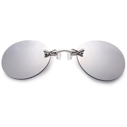 солнцезащитные очки серебряный Солнцезащитные очки , серебряный
