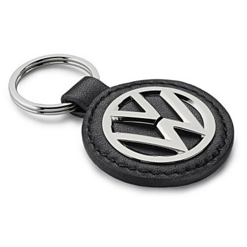 Брелок Volkswagen Keyring Metal-Leather, арт. 000087010BEZMD (официальная коллекция)