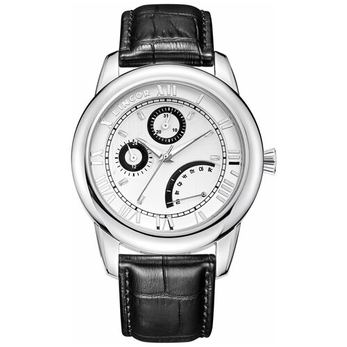 фото Наручные часы lincor наручные часы, черный, серебряный