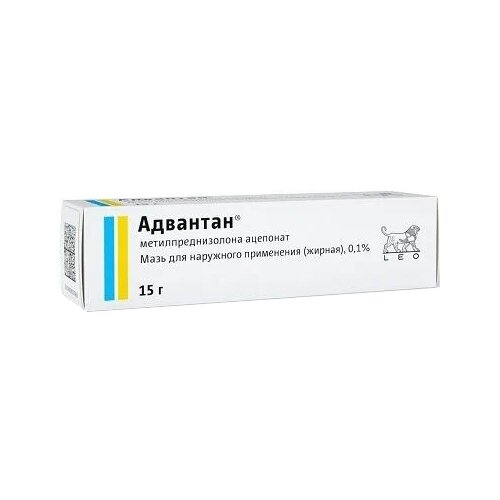 Купить Адвантан мазь жирная, 0.1%, 15 г, LEO Pharma A/S