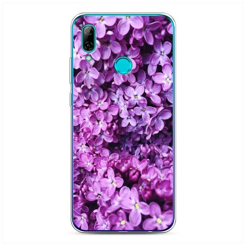 фото Силиконовый чехол "сирень мелкая" на huawei p smart 2019 / хуавей п смарт 2019 case place